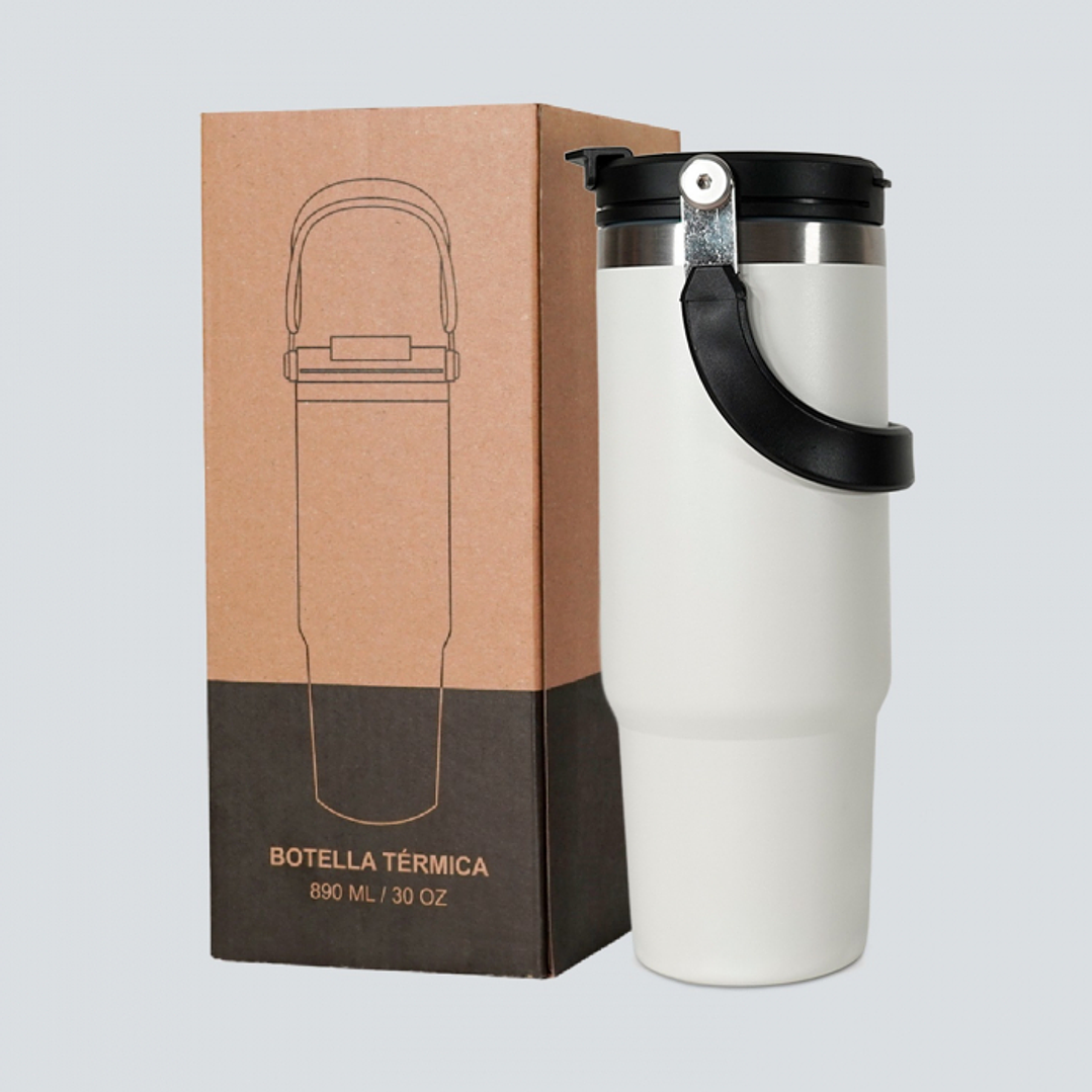 Botella Térmica especial para Trekking Acero Inox 890ml 5