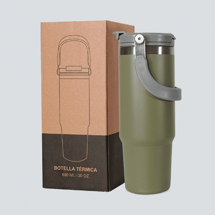 Botella Térmica especial para Trekking Acero Inox 890ml 7