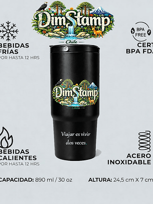 Botella Térmica especial para Trekking Acero Inox 890ml