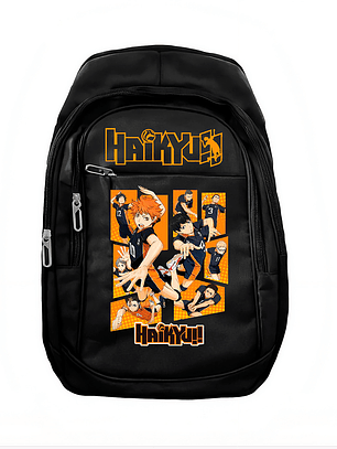 🎒 Mochila Haikyuu!! – Energía, Deporte y Estilo Anime