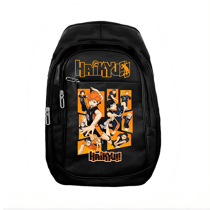 🎒 Mochila Haikyuu!! – Energía, Deporte y Estilo Anime 1