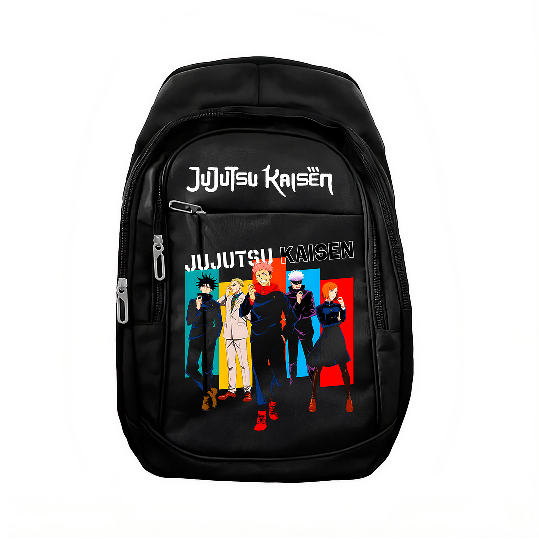 🎒 Mochila Jujutsu Kaisen – Energía y Estilo Anime 1
