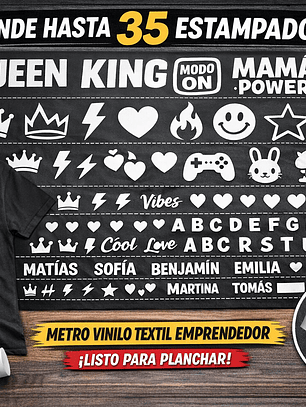 🔥 METRO VINILO TEXTIL PLOTEADO LISTO PARA EMPRENDER