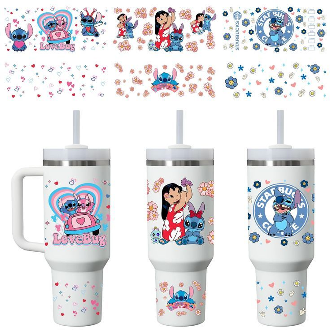 Vaso Térmico personalizado de stitch 1