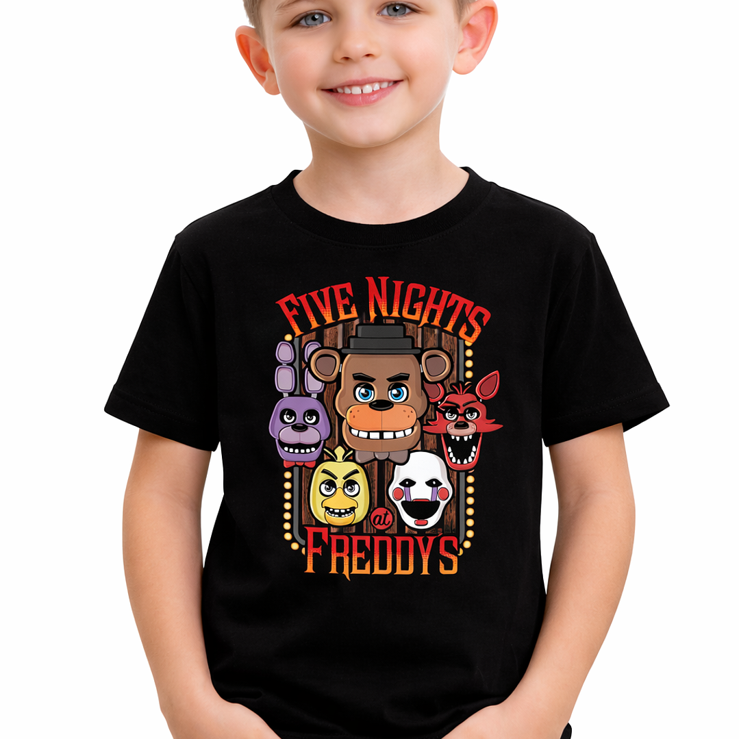 poleras five nights at freddy's modelo 2 1