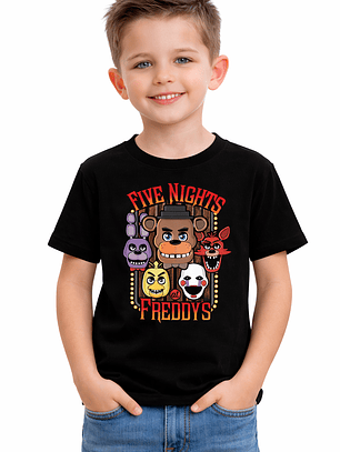 poleras five nights at freddy's modelo 2
