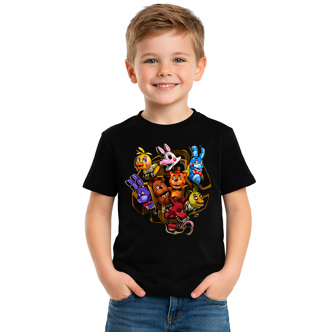 poleras five nights at freddy's modelo 3 1
