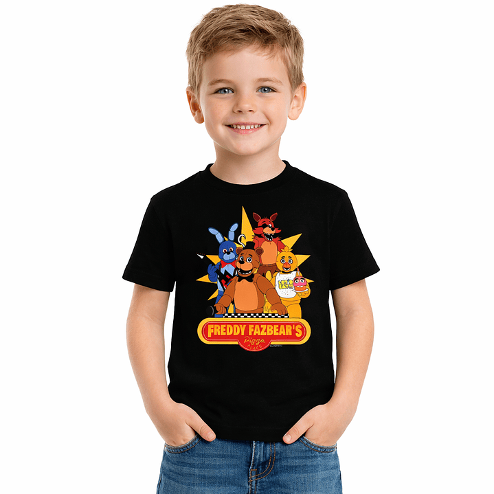 poleras five nights at freddy's modelo 4 1