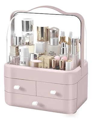 ORGANIZADOR COSMETICOS CON GUARDAPOLVO