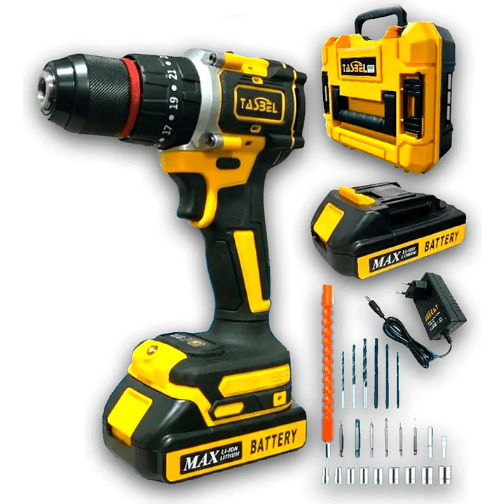 Taladro Mandril Metálico Inalambrico tasbel 1