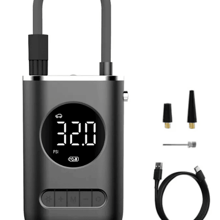 Compresor Aire 150psi Auto Moto Bicicleta Power Bank 2