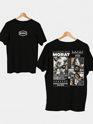 🎶 Polera MORAT Negra – Edición Asuntos Pendientes Tour 2025 🎶