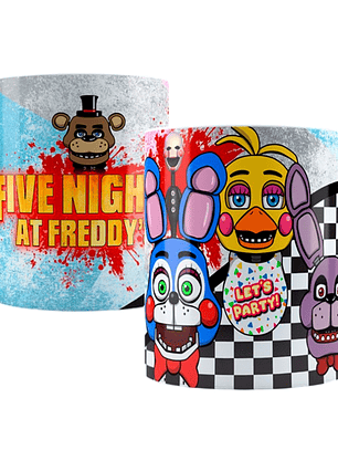 Tazón Five Nights at Freddy’s – Diseño 3
