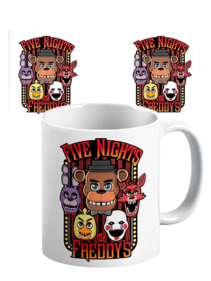 Tazón Five Nights at Freddy’s – Diseño 5