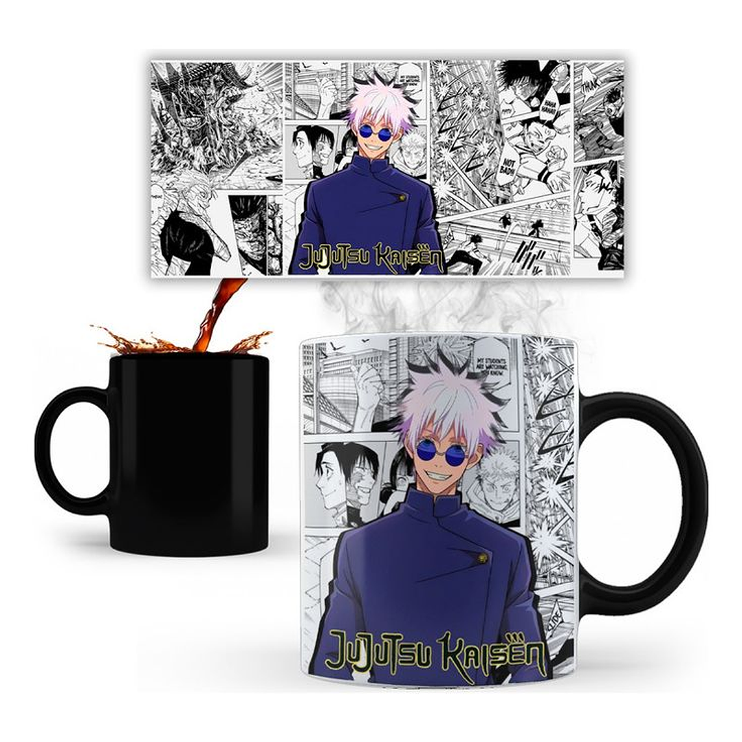 Tazón Mágico Jujutsu Kaisen – Cambia de Color con Calor | Diseño Anime 1