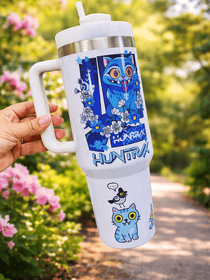 Vaso Térmico Huntrix K-Pop 1.2L – ¡Para verdaderos fans!
