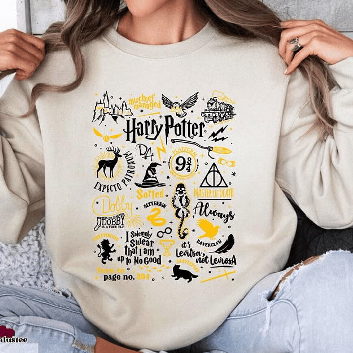 Polerón Harry Potter – Diseño Mágico Hogwarts ✨ 1