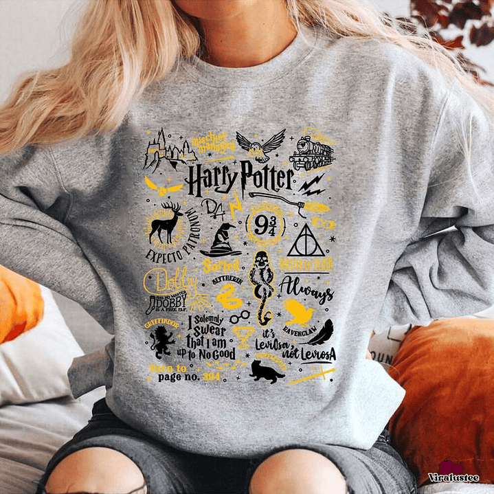 Polerón Harry Potter – Diseño Mágico Hogwarts ✨ 2