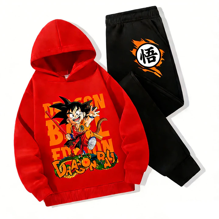 conjunto buzo completo dragon ball letras 4