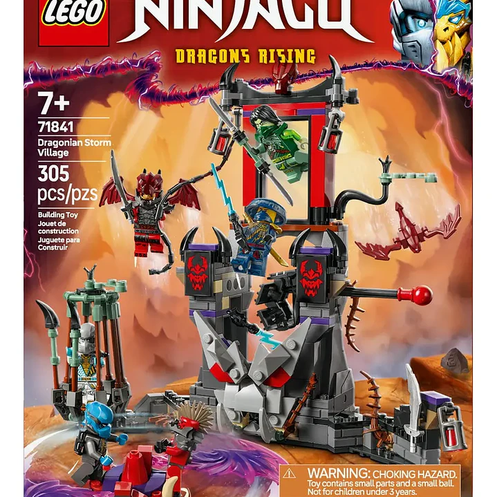 LEGO Aldea de la Tormenta Dragónida #71841 | 305 piezas 10