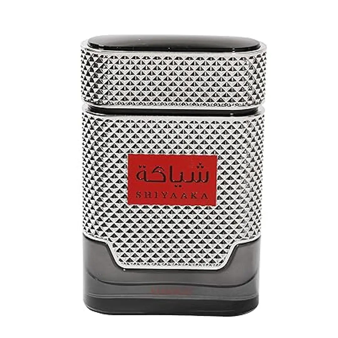 Khadlaj Shiyaaka Silver Eau de Parfum en espray para hombre, 3.4 onzas 4