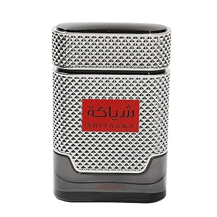 Khadlaj Shiyaaka Silver Eau de Parfum en espray para hombre, 3.4 onzas 4