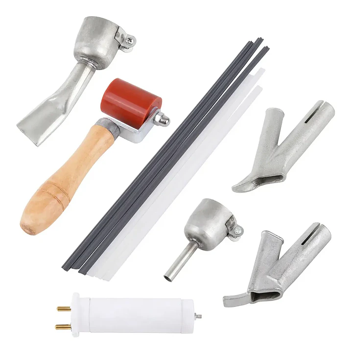 Kit De Máquina De Soldadura De Aire Caliente 1600w Soldador 4