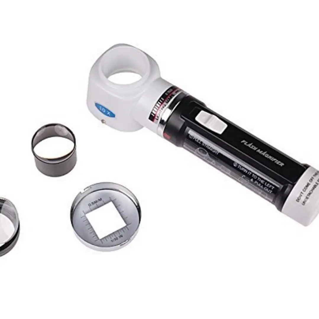 10x LINTERNA LUPA CON ESCALA SL-71 ENGINEER 2
