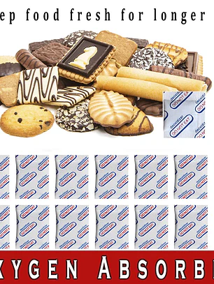 500 Cc Absorbedores De Oxígeno - 120 Unidades