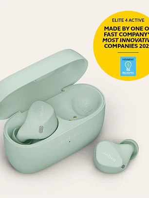 Audifonos Inalámbricos Bluetooth Jabra Elite 4 Active – True Wireless (Color Mint)