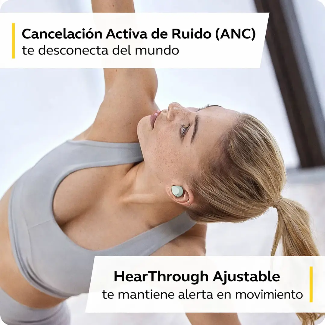 Auriculares Inalámbricos Bluetooth Jabra Elite 4 Active – True Wireless (Color Mint) 4