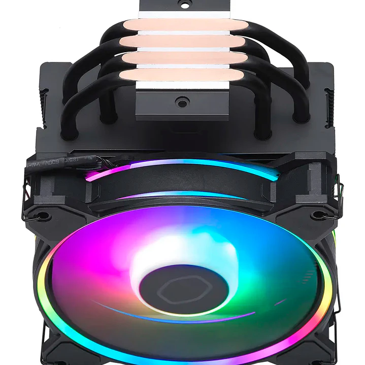 Disipador Cooler Master Hyper 212 Halo Negro 1700 Am5, Argb 2