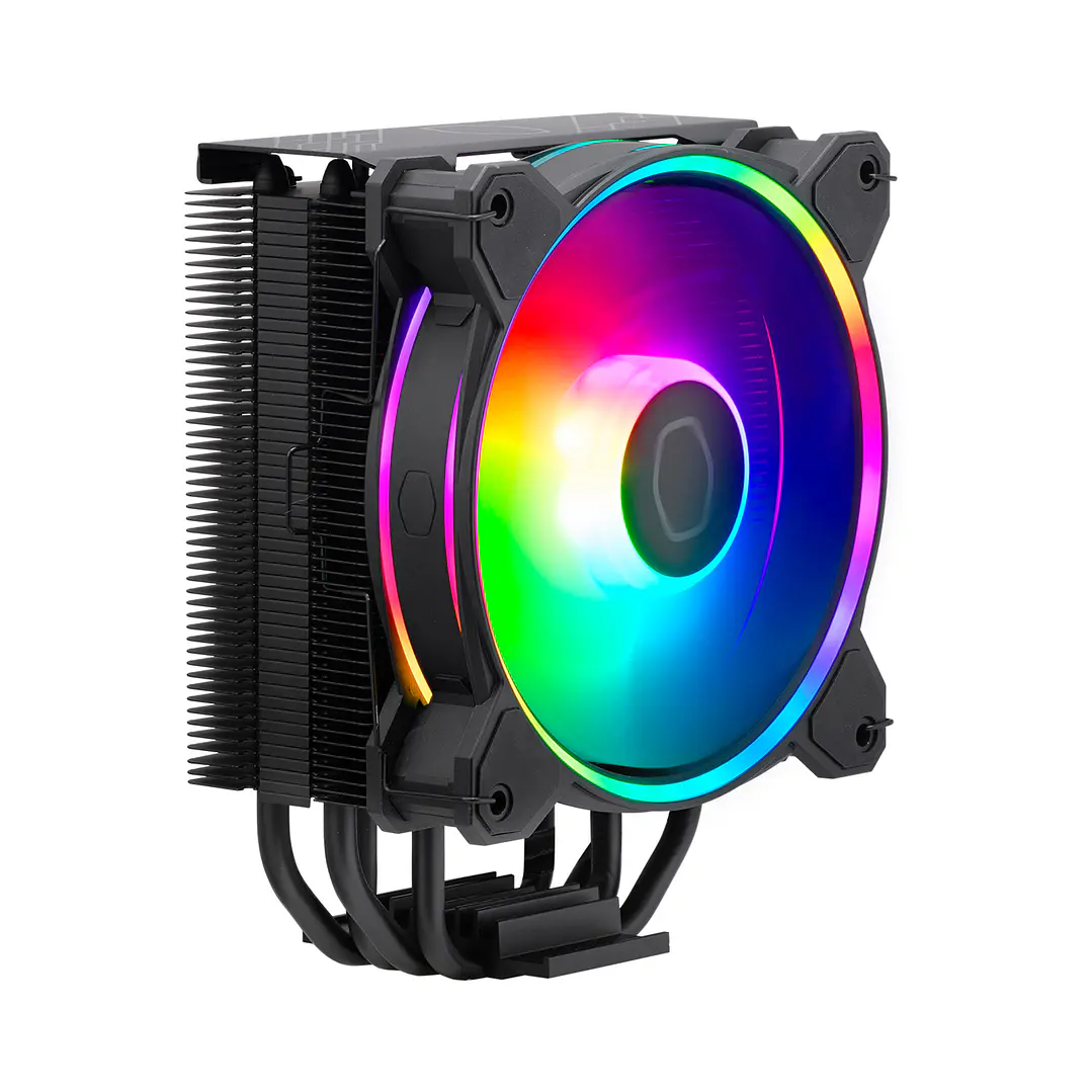 Disipador Cooler Master Hyper 212 Halo Negro 1700 Am5, Argb 1