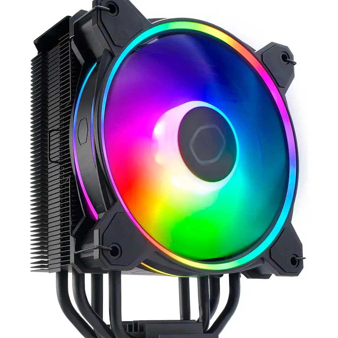 Disipador Cooler Master Hyper 212 Halo Negro 1700 Am5, Argb 5