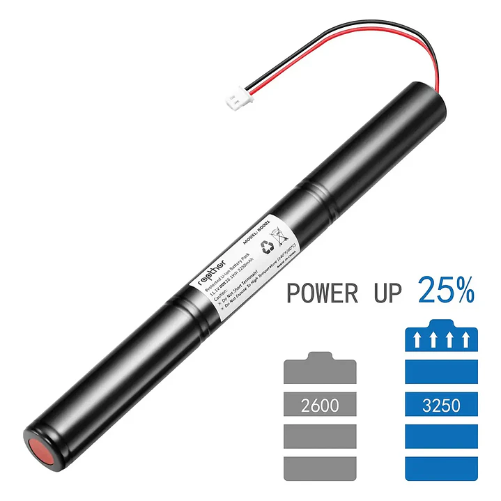 Rapthor Batería de Repuesto de Alta Potencia 3250mAh para Parlantes Jawbone Big Jambox J2011-03-US 2