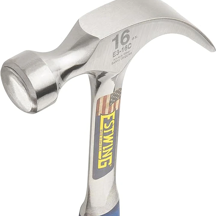 Martillo Garra Curva 16 oz Estwing E3-16C – Acero Forjado 4