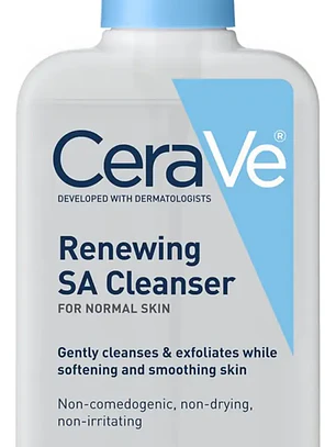Limpiador Facial SA CeraVe con Ácido Salicílico – 236 ml (8 oz)