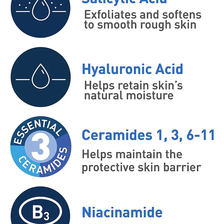 Limpiador Facial SA CeraVe con Ácido Salicílico – 236 ml (8 oz) 3