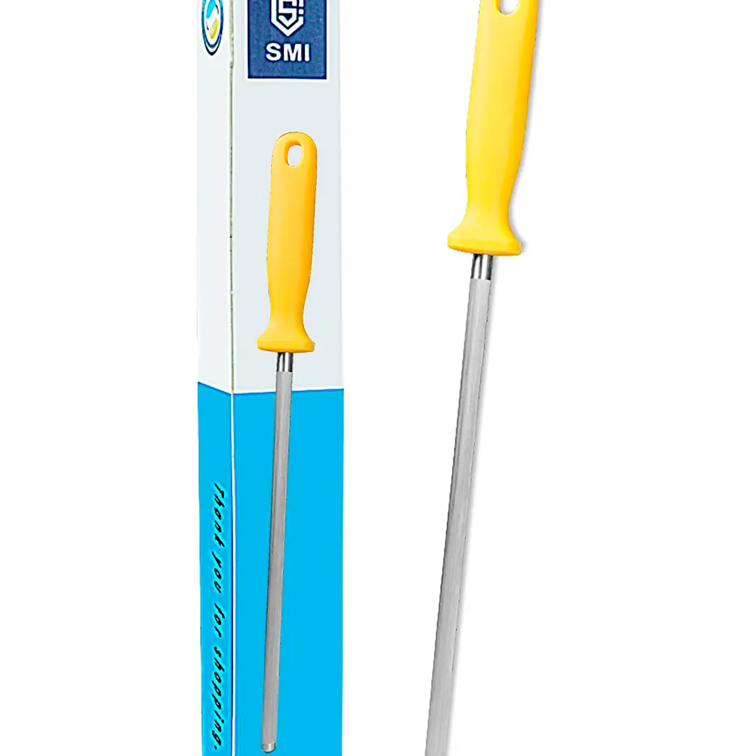 Afilador de cuchillos profesional de acero Solingen Alemania de 9 pulgadas - SMI 1