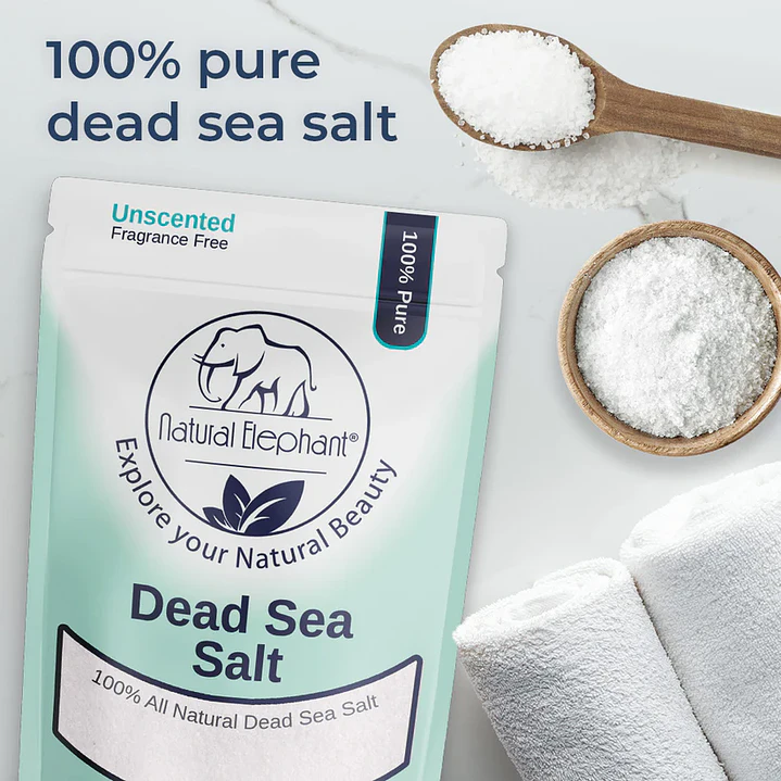 Sal De Baño Natural Elefante Mar Muerto 1 Kg 100% Natural 5