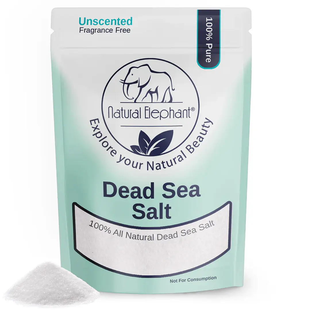 Sal De Baño Natural Elefante Mar Muerto 1 Kg 100% Natural 9
