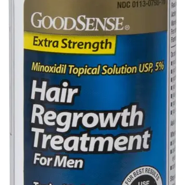 Tratamiento para el crecimiento del cabello GoodSense Minoxidil 5% 360 ml para hombres 3