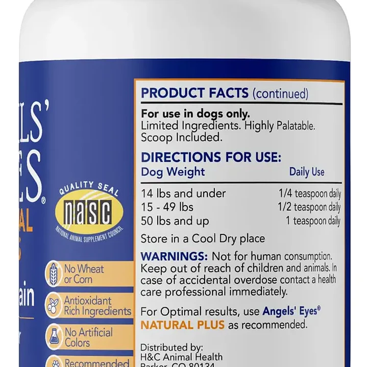 Polvo Antimanchas En Las Lágrimas Angels' Eyes Natural Plus 7