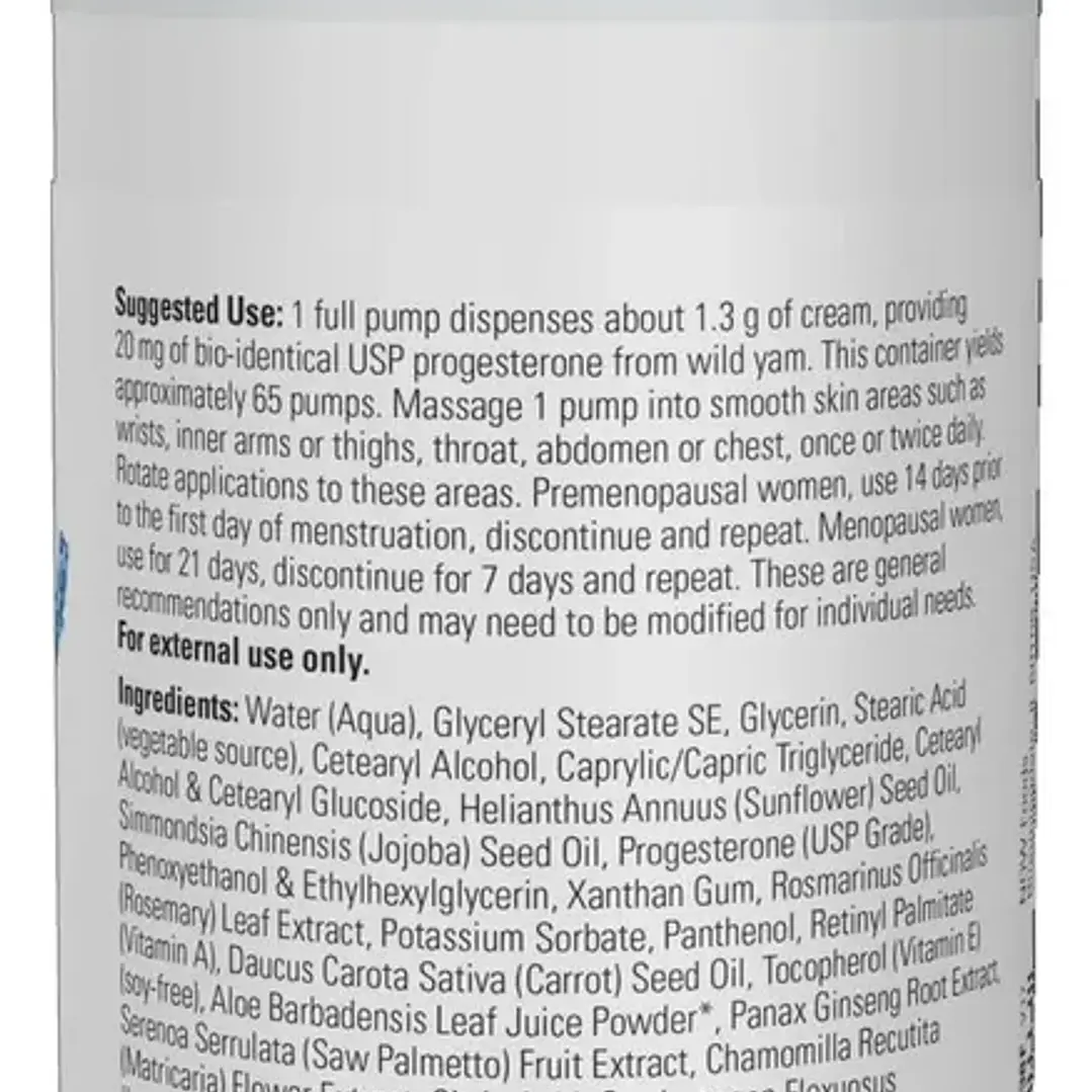 Crema Para La Piel Now Solutions Progesterona Natural 85g 3