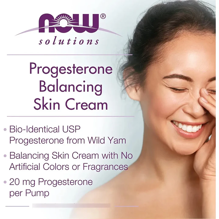 Crema Para La Piel Now Solutions Progesterona Natural 85g 5
