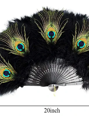 abanico pavo real