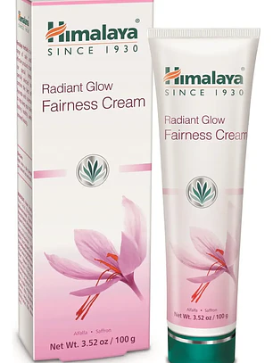 Crema Himalaya Radiant Glow Fairness 100 G Para Manchas Oscuras