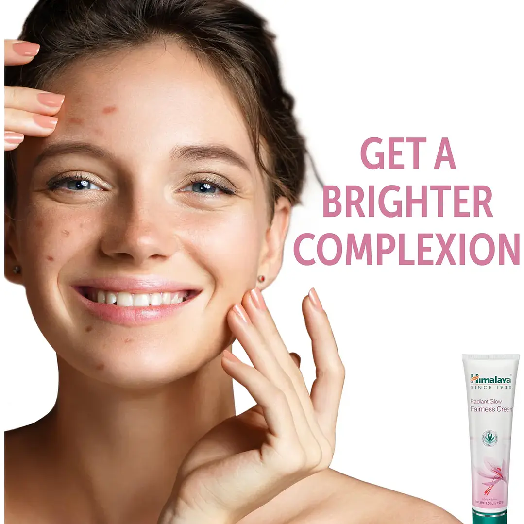 Crema Himalaya Radiant Glow Fairness 100 G Para Manchas Oscuras 3