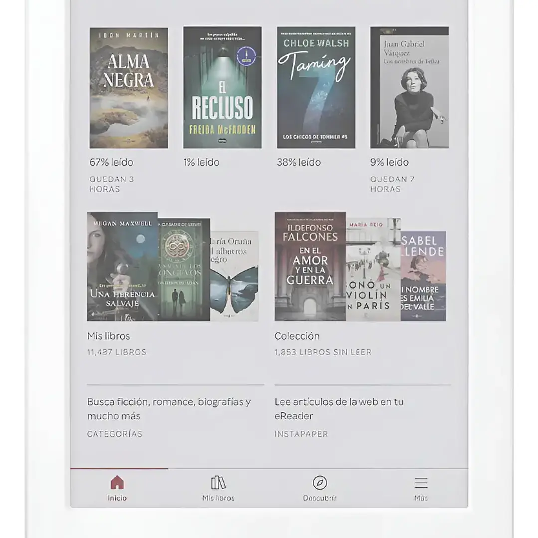 Lector E Reader Kobo Clara Colour Hd 6 Waterproof 16gb Blanco 2