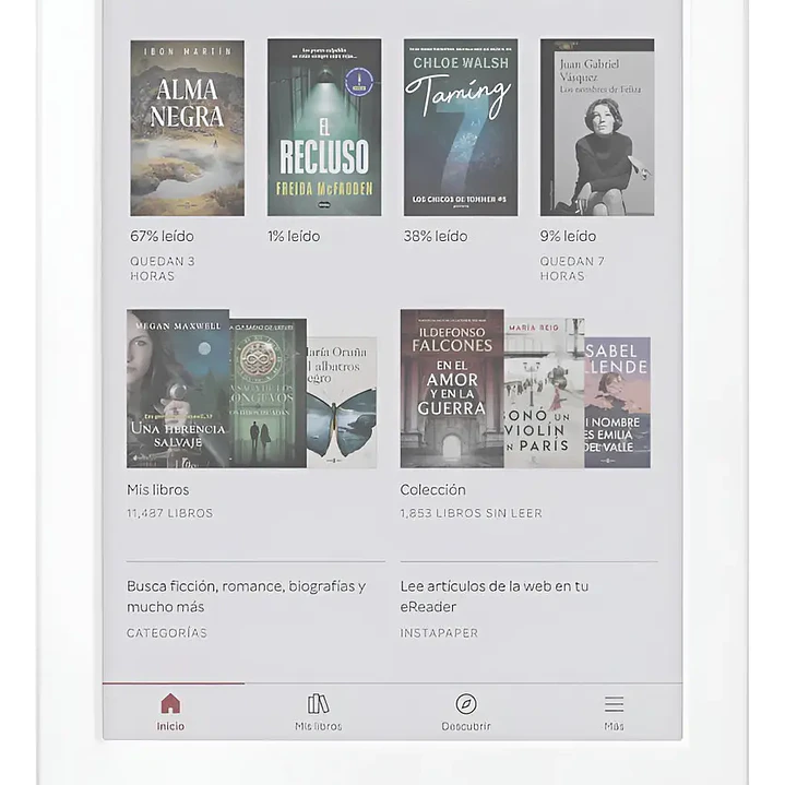 Lector E Reader Kobo Clara Colour Hd 6 Waterproof 16gb Blanco 2